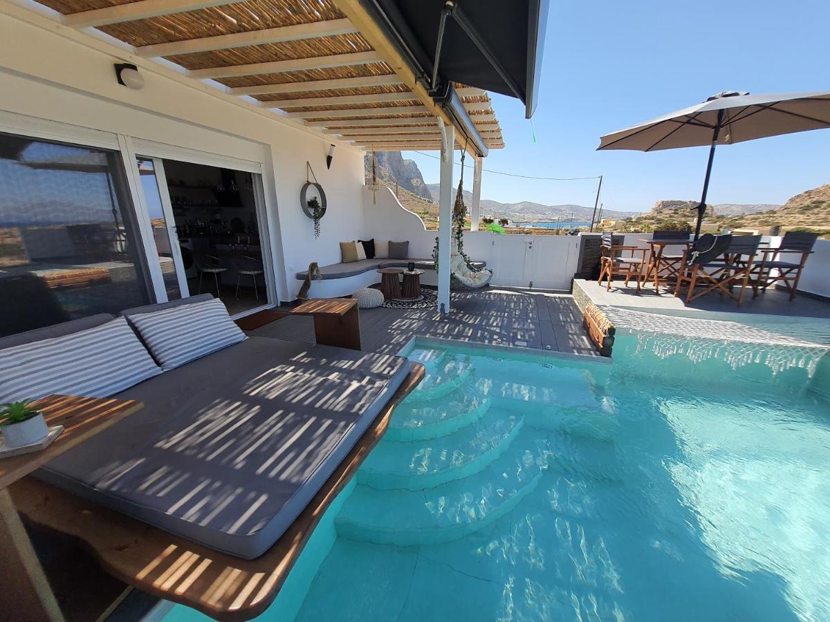 Tramonto Luxury Villa No2 - Breathtaking Sunset View Foiníkion Exteriér fotografie